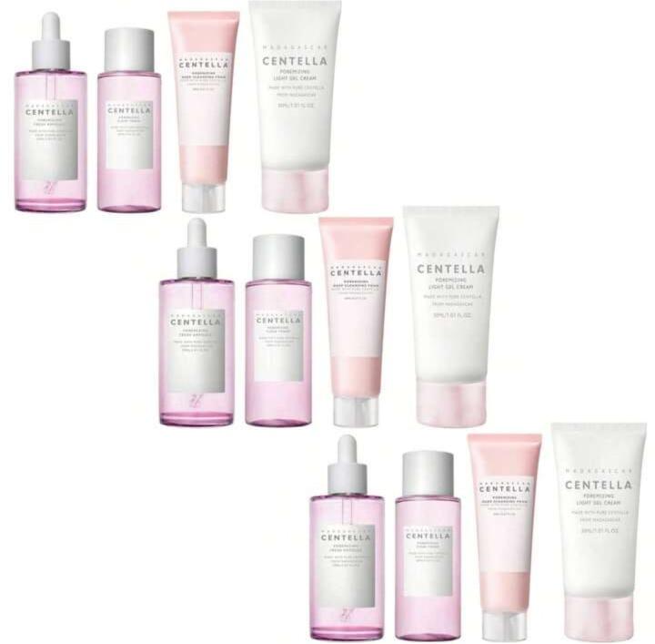 3pcs Exfoliating Centella Skincare Set
